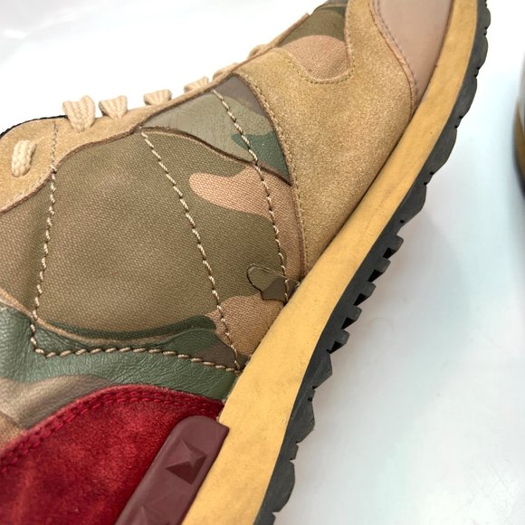 ❤️🔥SPRING SALE 🔥 FINAL PRICE🌷Valentino Garavani Rockrunner Sneaker 44 US 11 - Picture 9 of 11